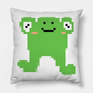 Pixel Frog Pillow