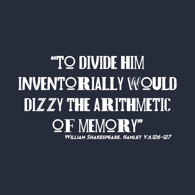 arithmetic of memory by Less Famous Quotes