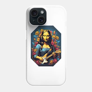 Mona lisa rock Phone Case