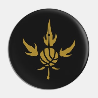 Toronto Basketball Pin