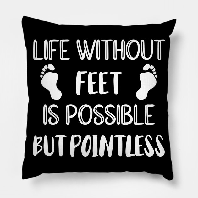 Foot care pedicure podiatrist nail salon gift Pillow by Johnny_Sk3tch