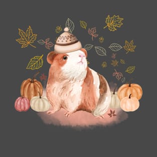 Fall Guinea Pig T-Shirt