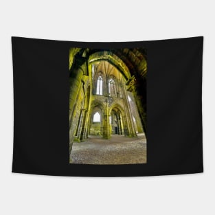 Ruins of St Mathieu Abbey in Fine-Terre Tapestry