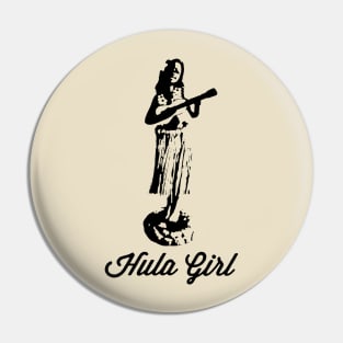 Hula Girl Pin