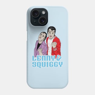 Retro Lenny and Squiggy Fan Art Design Phone Case