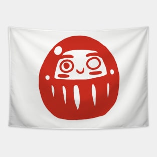 Minimalist Daruma Tapestry