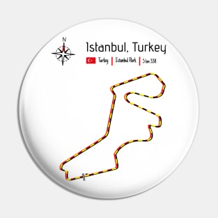 Circuit Istanbul - Turkey Pin