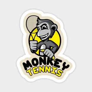 TV Series Idea - Monkey Tennis Magnet