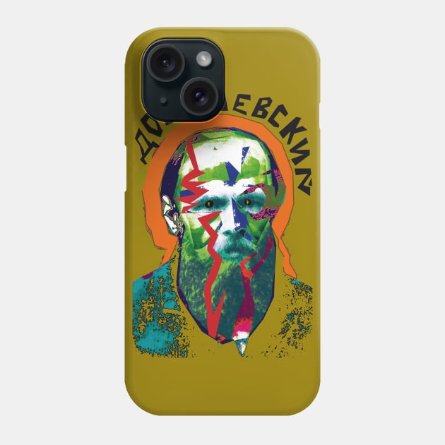 Fyodor Mikhailovich Dostoevsky - A Tortured Soul Phone Case by Exile Kings 