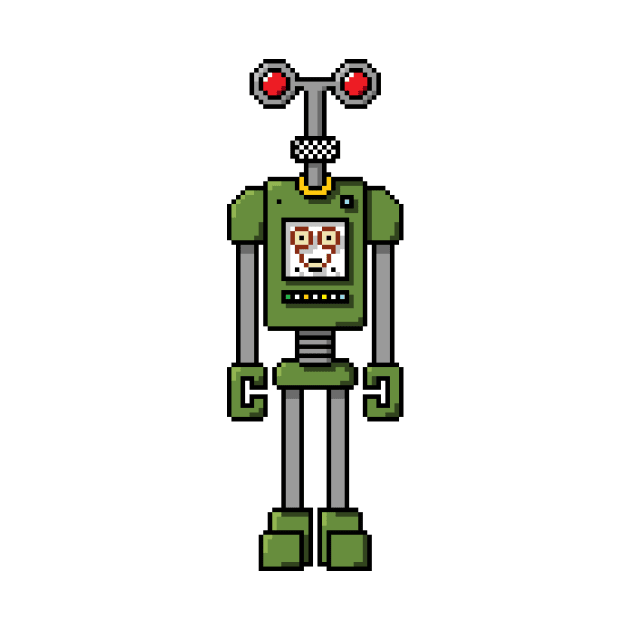 Pixel Robot 077 by Vampireslug