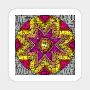 Live Laugh Love Magnet