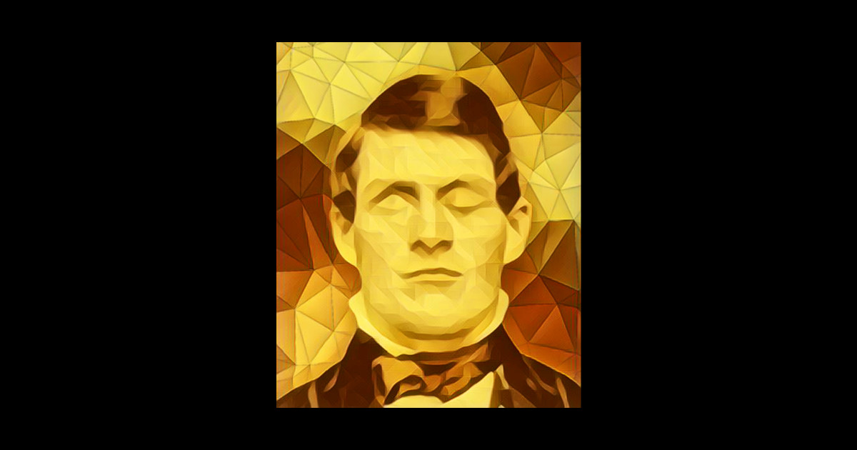 Phineas Gage Golden Portrait Phineas Gage Artwork 9 Phineas Gage