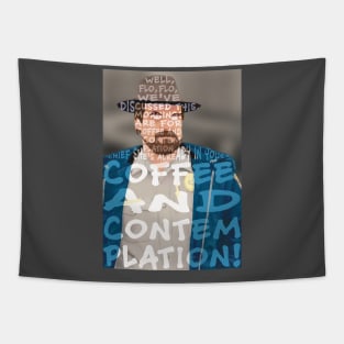 Coffee and Contemplation Tapestry