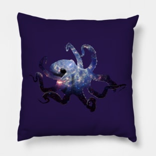 Galaxy Octopus Pillow