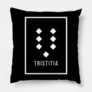 Tristitia Geomantic Figure Pillow