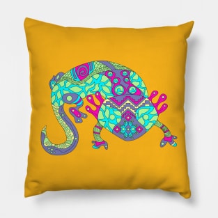 axolotl salamander in xochimilco Pillow