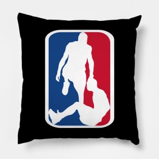 Allen Iverson step over Ty Lue parody nba logo Pillow