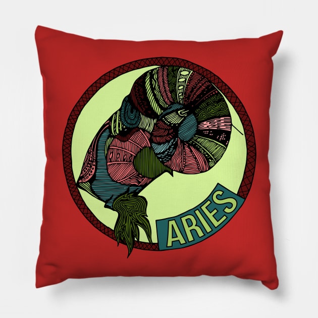 Aries Pillow by DStudio