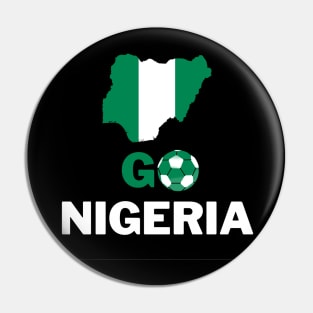 GO NIGERIA Womens World Cup T-shirt Pin