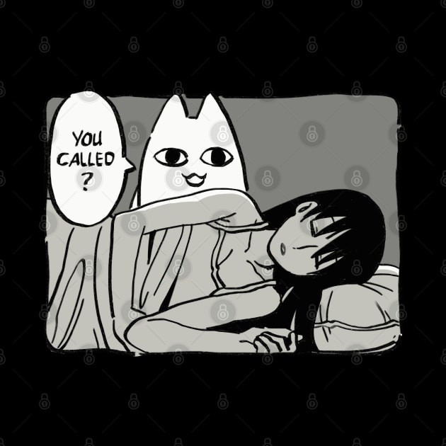 I draw sakaki dreaming of chiyo's dad / funny azumanga daioh manga panel by mudwizard