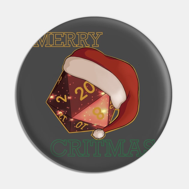 Merry Critmas Pin by Illyri