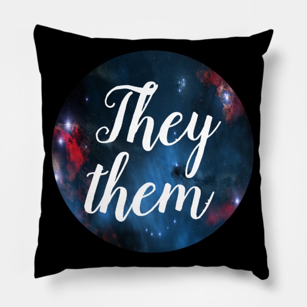 They/Them Pillow by SJAdventures