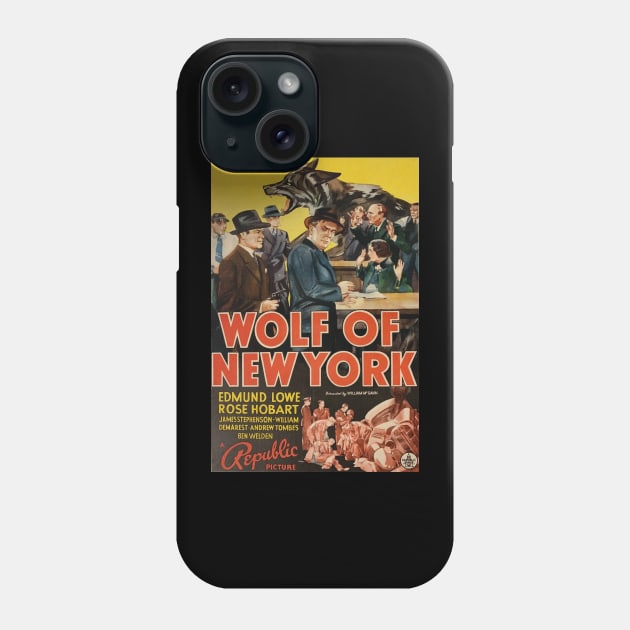 wolf of new york Phone Case by tdK