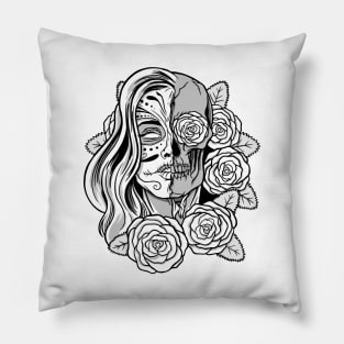 day of the dead Pillow