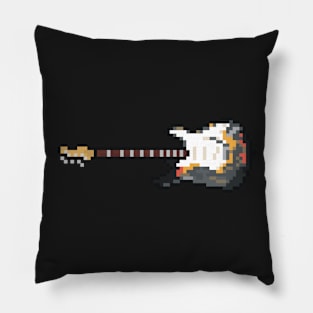 Pixel 1965 Burnt Astoria Lefty Guitar Pillow