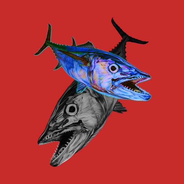 Dogtooth tuna by Art by Paul