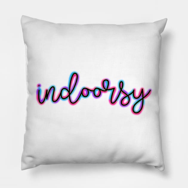 Colorful Indoorsy Pillow by DRHArtistry