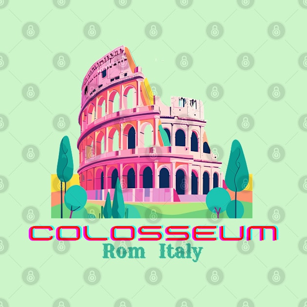 Colosseum arena, Rome by Papilio Art