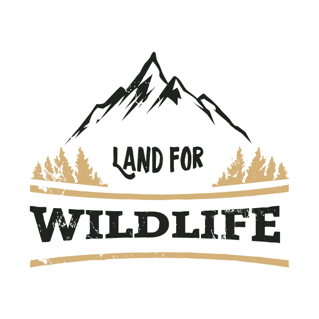 'Land For Wildlife' Animal Conservation Shirt by ourwackyhome