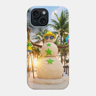 Christmas Beach Phone Case