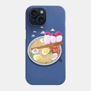 Three Birds Ramen Phone Case