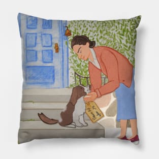 All Creatures Great and Small Illustration Pillow