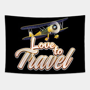 Love to Travel Tapestry