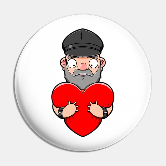 Hot Leather Daddy Pin by LoveBurty