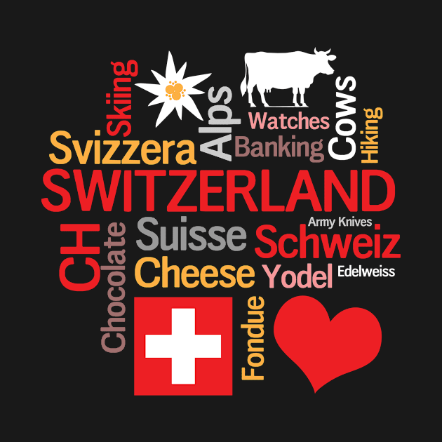 Switzerland Favorite Things by AntiqueImages