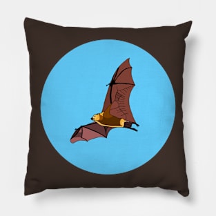 Greater Mascarene Flying Fox Pillow