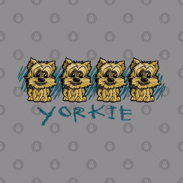 YORKIE Yorkshire Terrier by ATOMIC PASSION