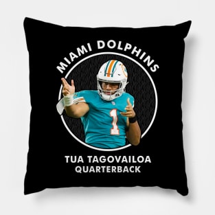 TUA TAGOVAILOA - QB - MIAMI DOLPHINS Pillow