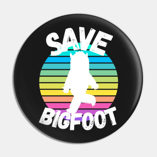 Save Bigfoot - Mystery Pin