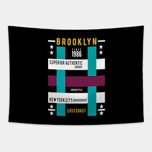 Brooklyn NY 1986 T-Shirt Tapestry