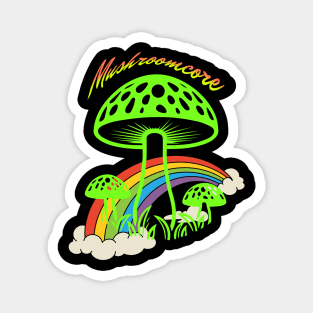 Mushroomcore Madness Magnet