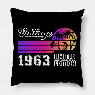 Vintage since 1963 Limited Edition Gift Pillow