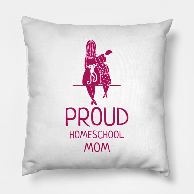 Proud Homeschool Mom Pillow by Pacific West