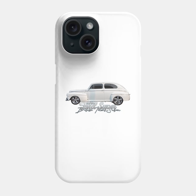 1946 Ford Super Deluxe Tudor Sedan Phone Case by Gestalt Imagery