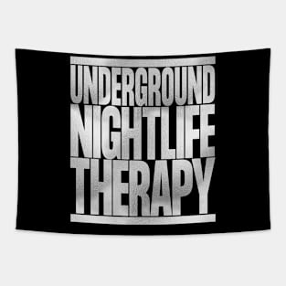 Underground Nightlife Therapy Tapestry