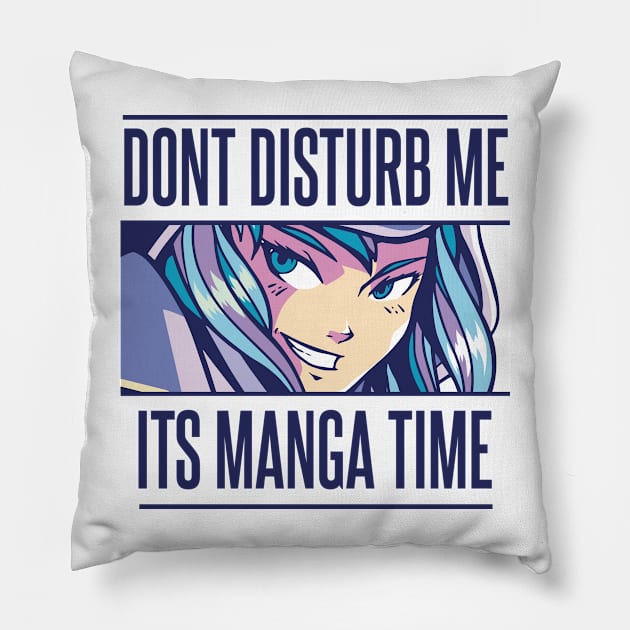 Manga time girl Pillow by TahudesignsAT